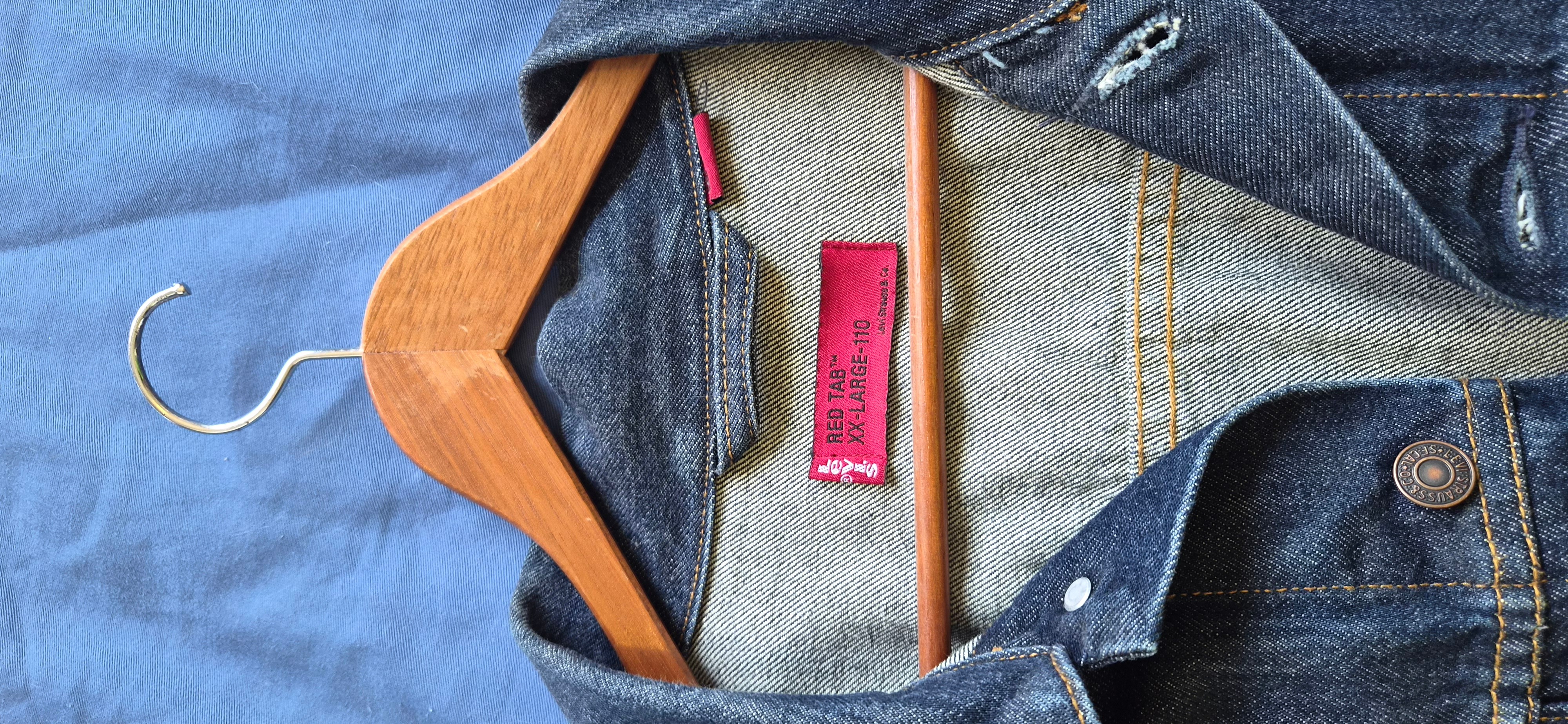 Levi's Red Tab trucker denim jacket - XXL, dark indigo