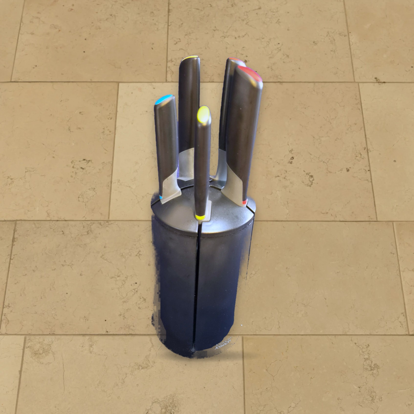 Joseph Joseph rotating knife carousel with 5 knives